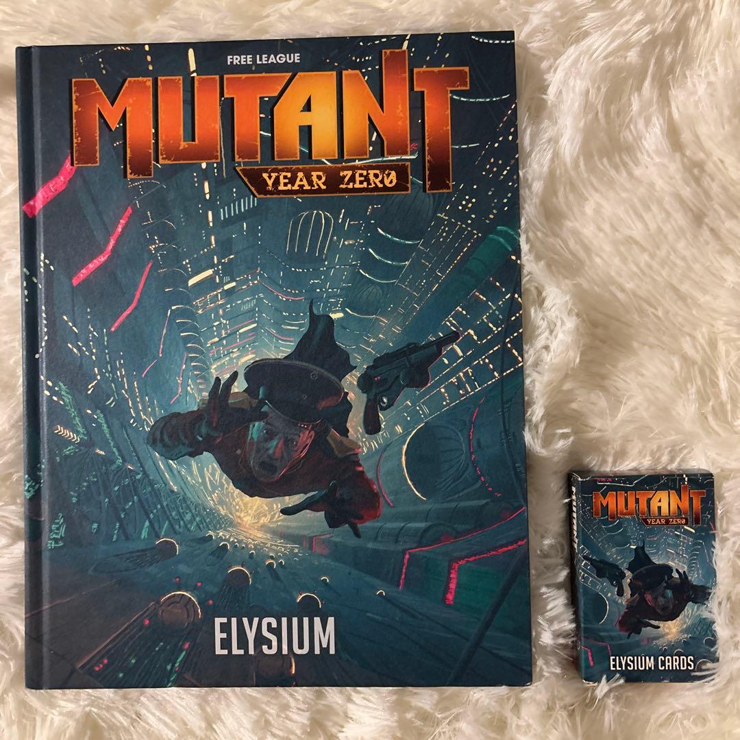 MUTANT YEAR ZERO: ELYSIUM 英語版 カード付き