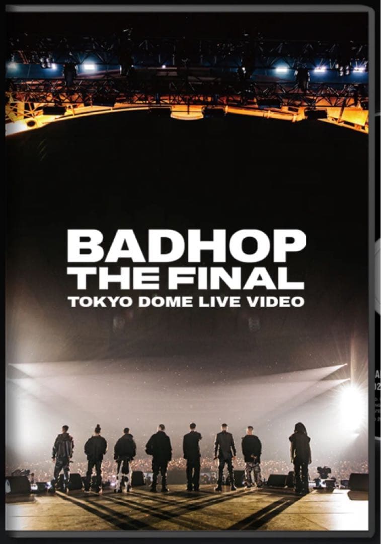 新品】 BADHOP THE FINAL TOKYO DOME LIVE DVD