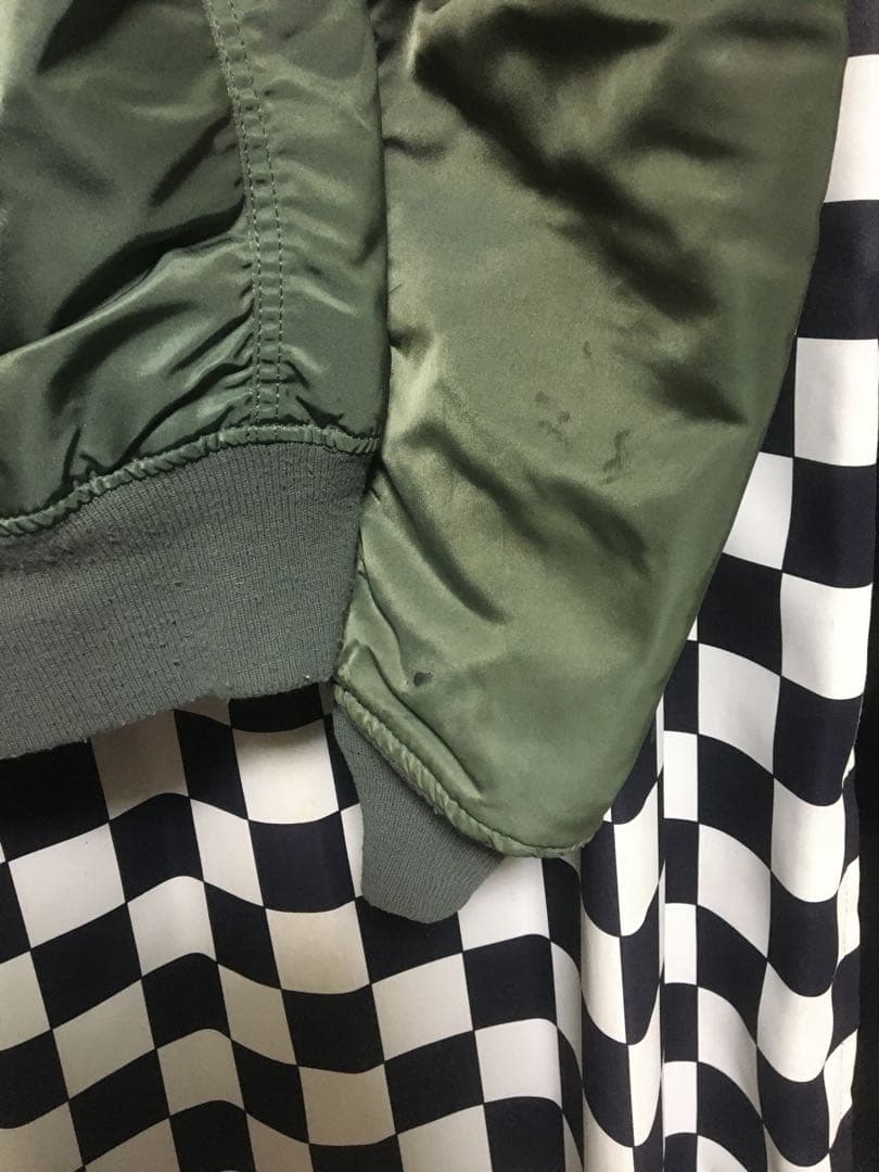 アルファ　alpha ma1 usa M セージ　米国製　90s