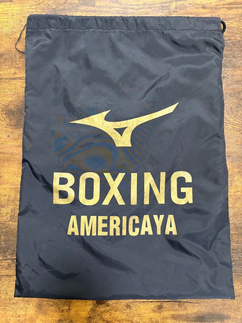 Mizuno ミズノ ボクシングシューズ 黒/白 ハイカット25.5cm