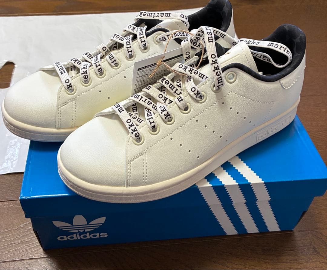 新品未使用　adidas Stan Smith arimikkoコラボ ホワイト