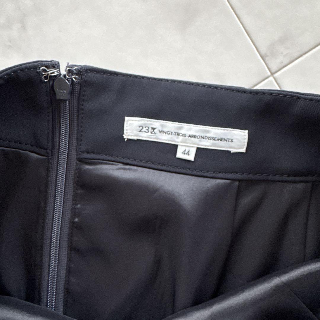 【モーヴ 新品】23区 ビジネススーツ ジャケット スカート 大きいサイ