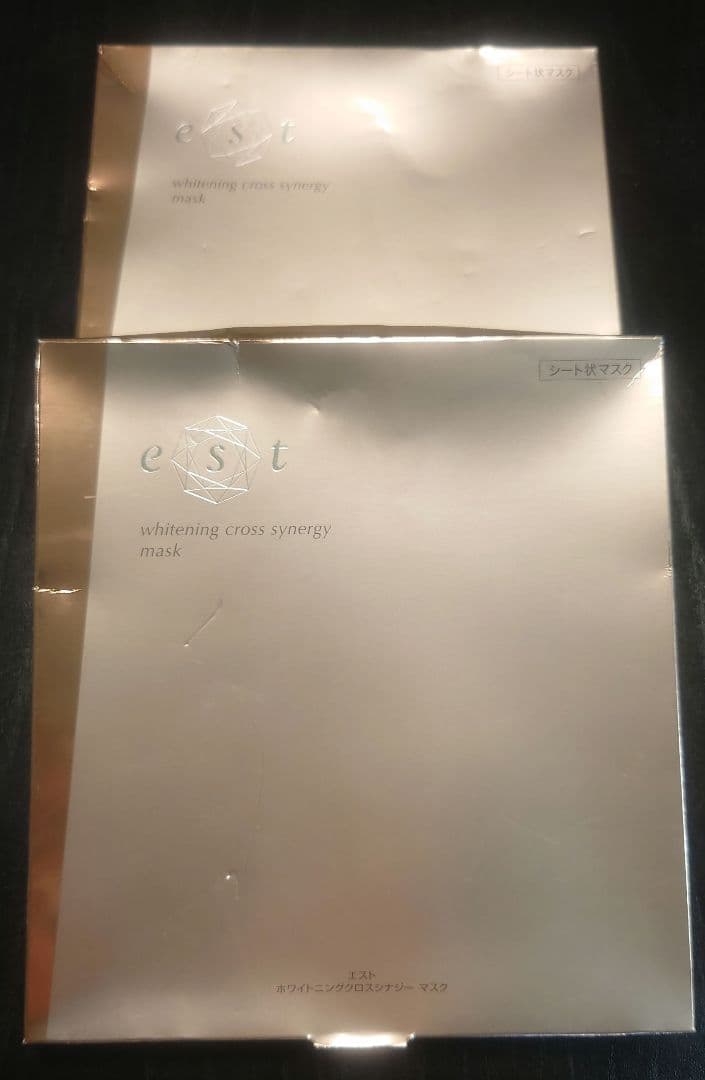 エスト　ホワイトニングクロスシナジー　マスク　パック　薬用美白　12枚