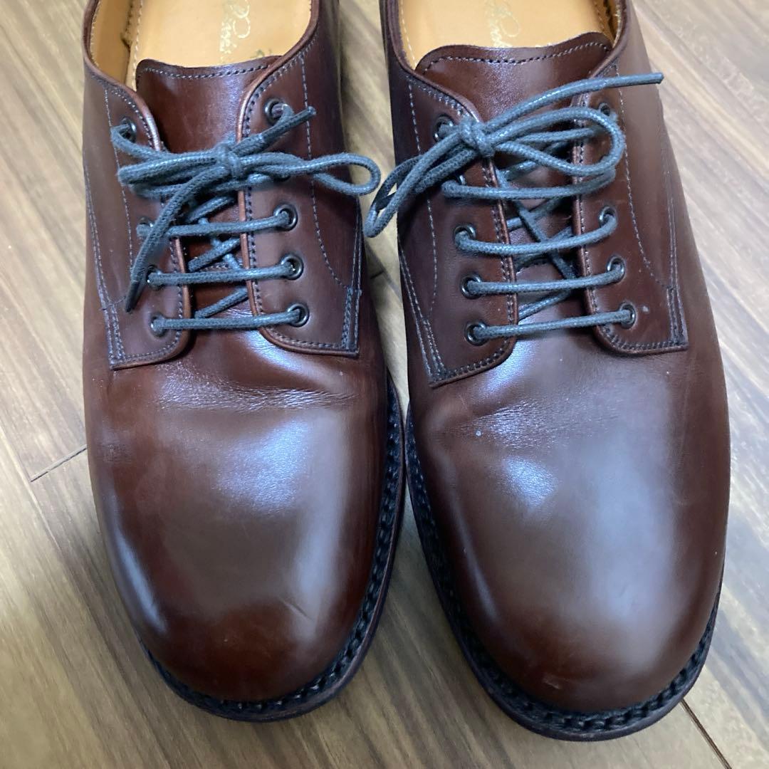 Brooks Brothers カーフレザー　プレーントゥ　シューズ 7.5