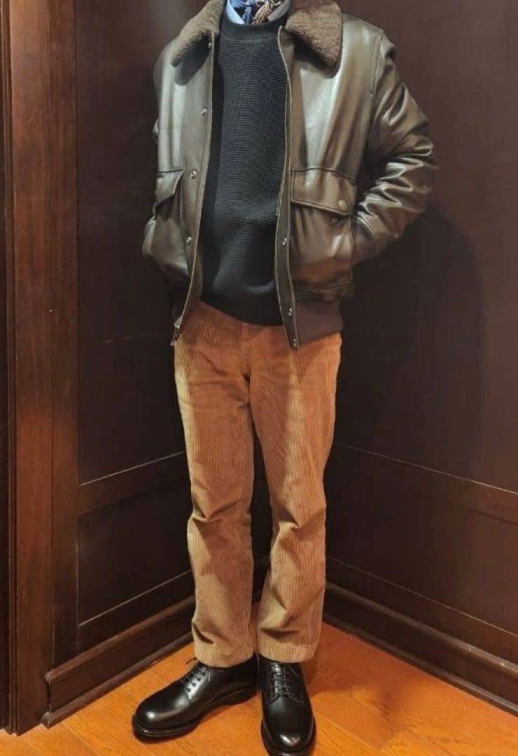 Brooks Brothers カーフレザー　プレーントゥ　シューズ 7.5