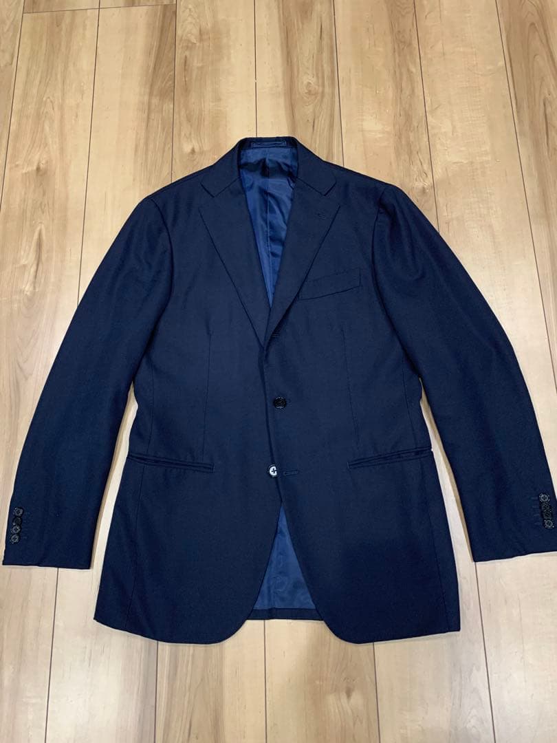 RING JACKET MEISTER リングヂャケットマイスター スーツ 紺