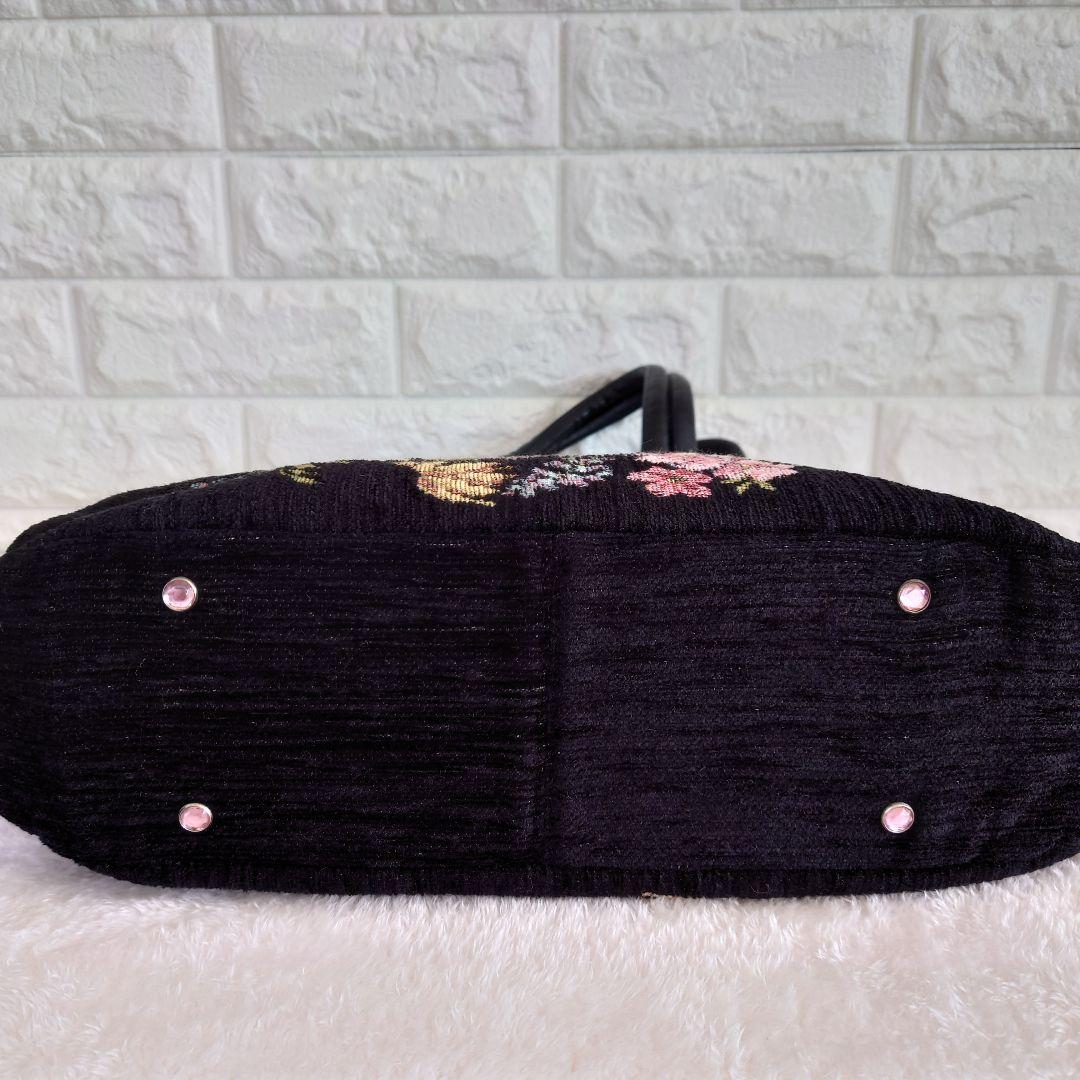 Think Bee! 花柄 トートバッグ ゴブラン織り