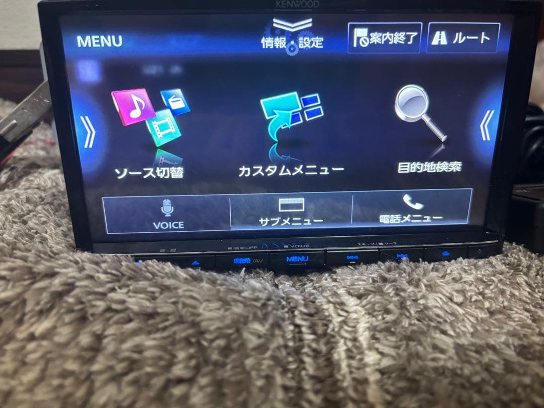 KENWOOD カーナビゲーション S709 2022年製 + カメラ
