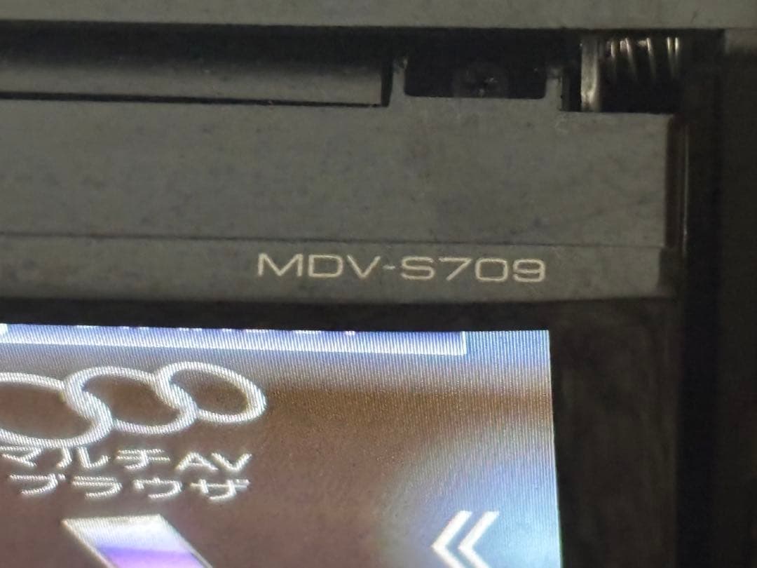 KENWOOD カーナビゲーション S709 2022年製 + カメラ