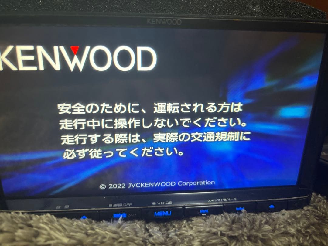 KENWOOD カーナビゲーション S709 2022年製 + カメラ
