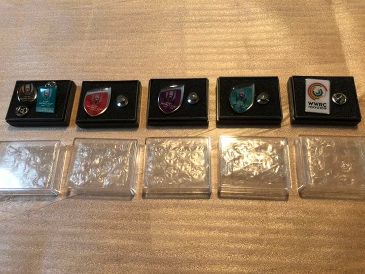 ラグビーワールドカップ 2019 日本開催（花園） ピンバッチ 他非売品等セット