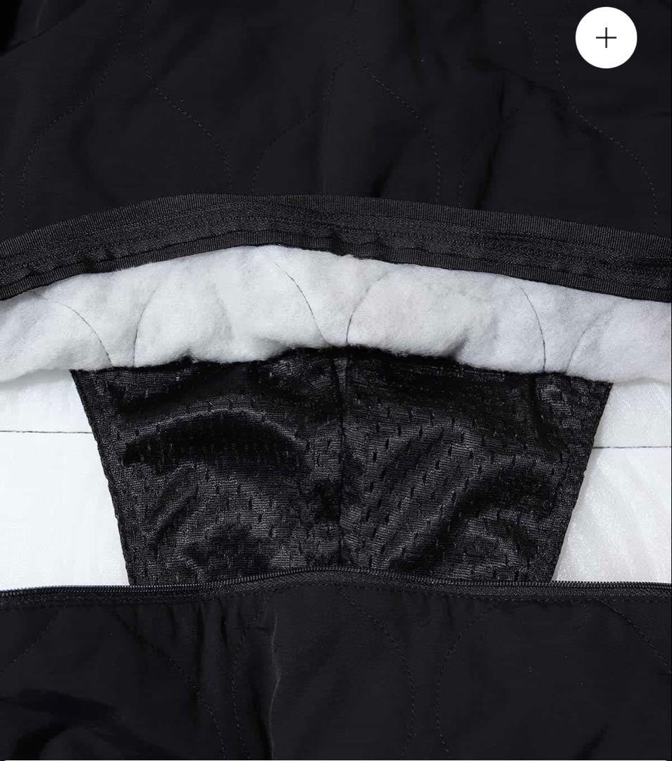 カドヤ KADOYA NOEMI / ブラック キルティングジャケット　LL