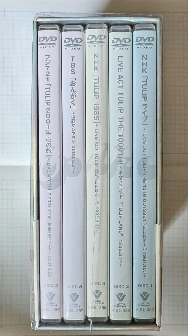 チューリップ/THE FILMS 2～LIVE ACT TULIP DVD