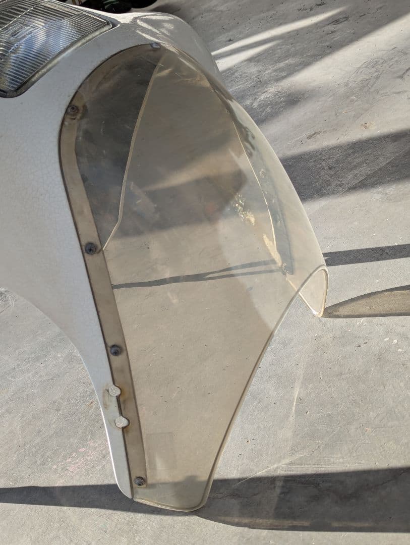 MC11 NS250R アッパーカウル 　ステー付き