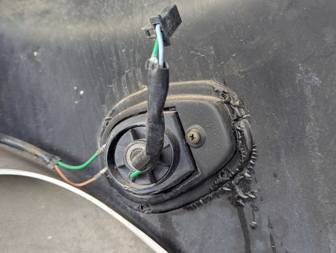 MC11 NS250R アッパーカウル 　ステー付き