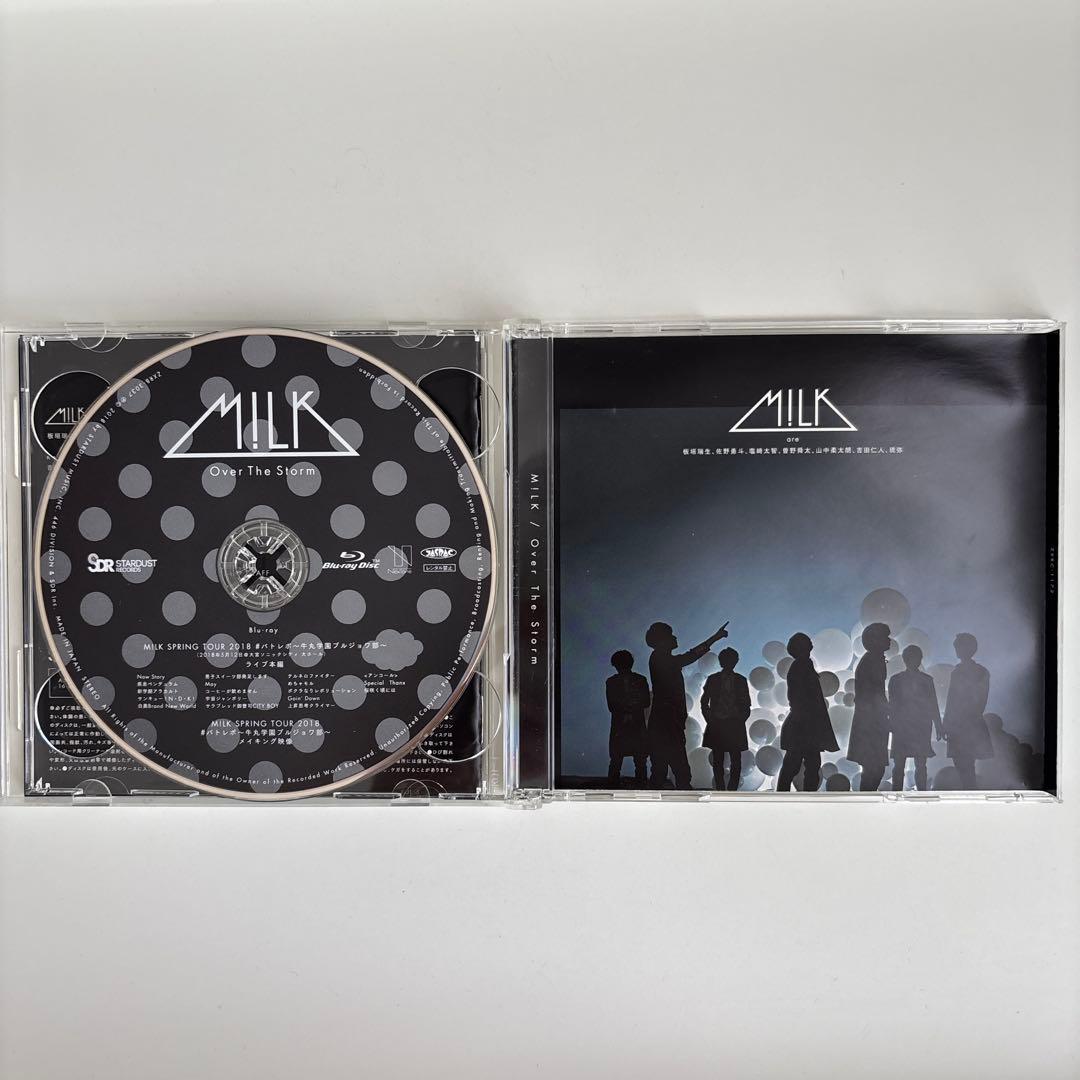 M!LK Over The Storm CD +Blu-ray WIZY版