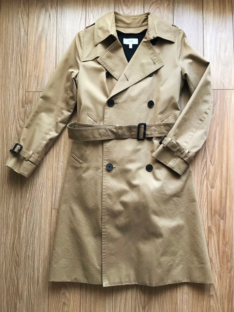 HYKE(ハイク)トレンチコート 2サイズ
