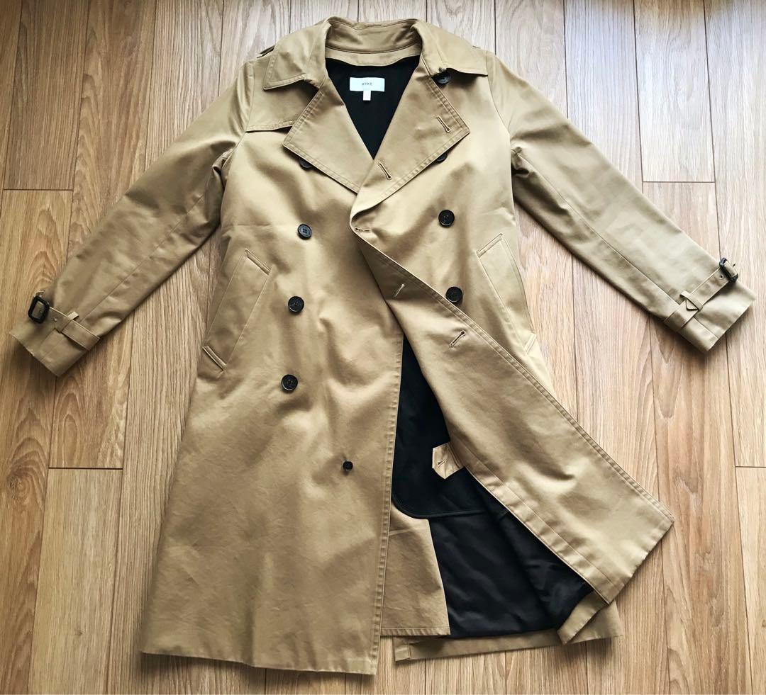 HYKE(ハイク)トレンチコート 2サイズ