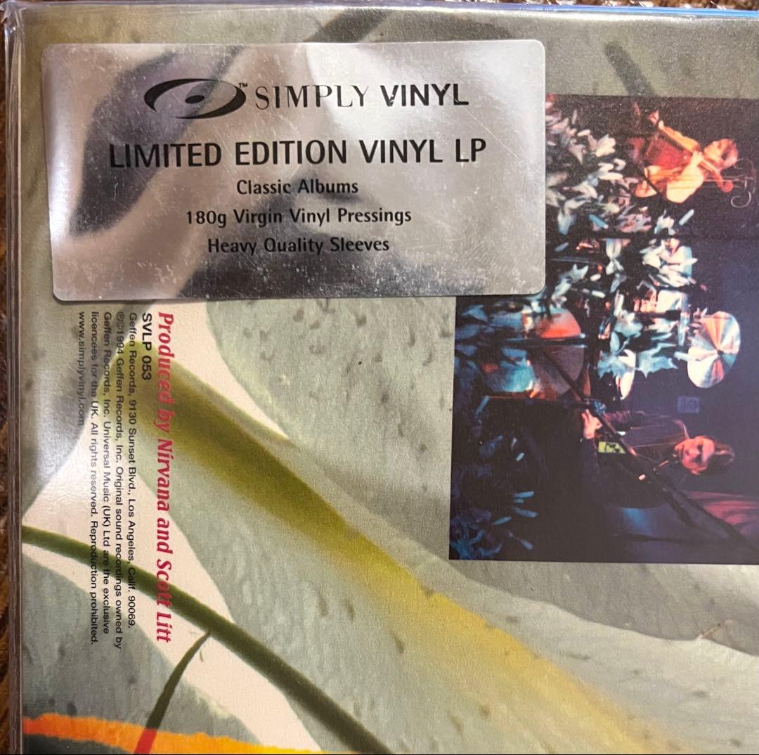 NIRVANA UNPLUGGED IN NEW YORK LP 美品◎