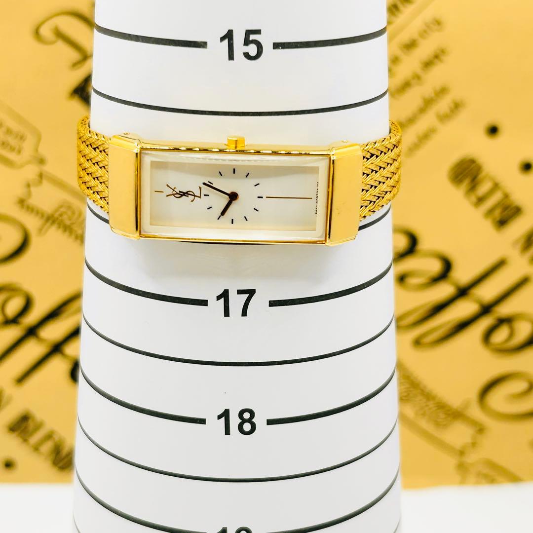 美品✨ Yves Saint Laurent イヴサンローラン 腕時計 ゴールド
