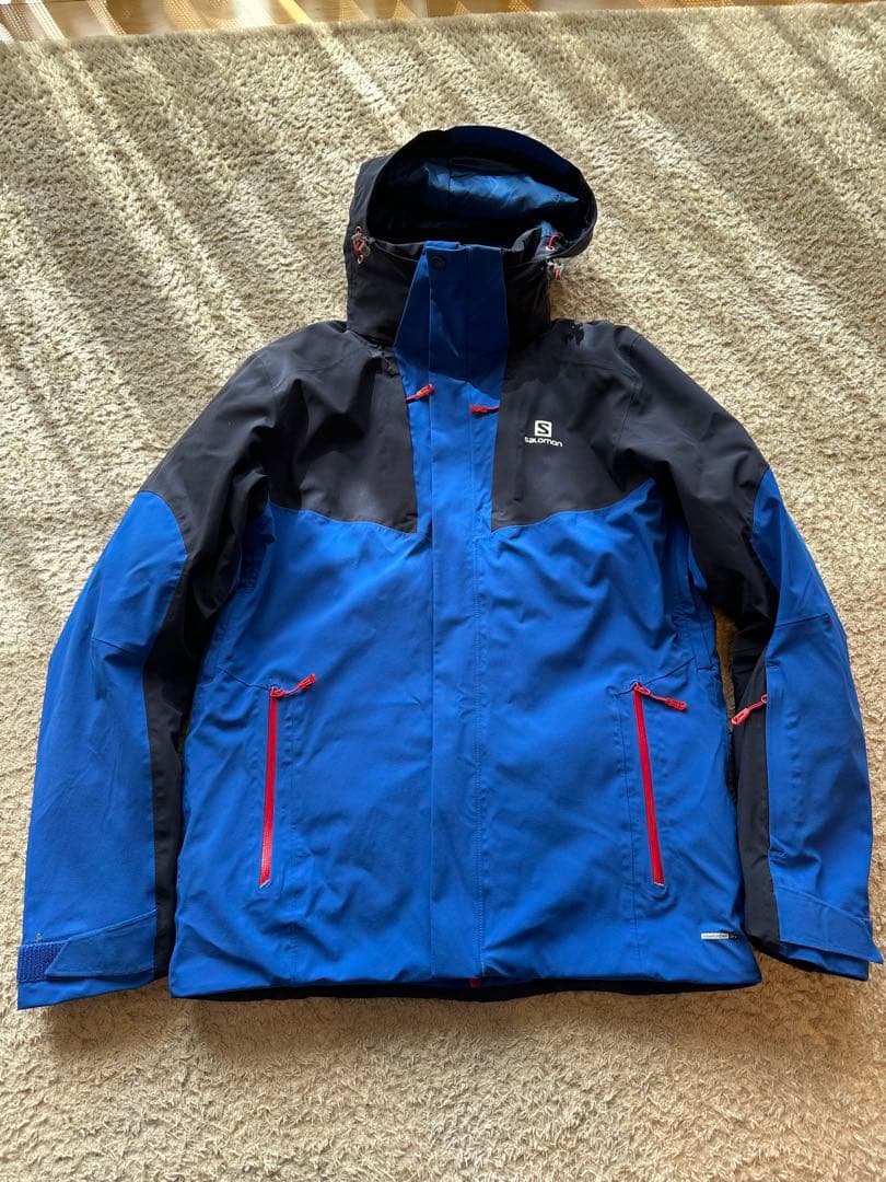 Salomon スキーウェア 青/黒 サイズM