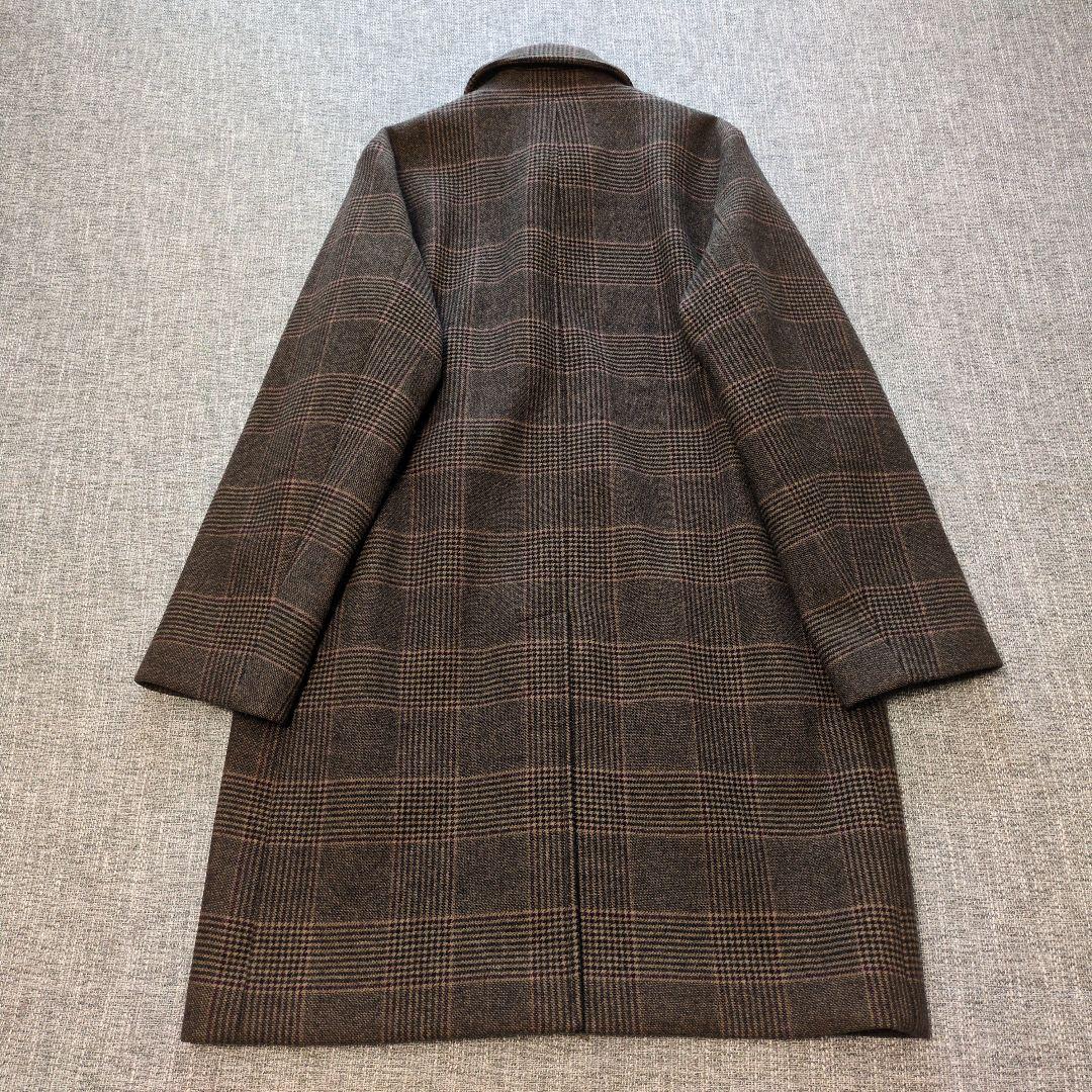 ジャーナルスタンダード　メンズ　近年　ウールコート　グレンチェック　未使用