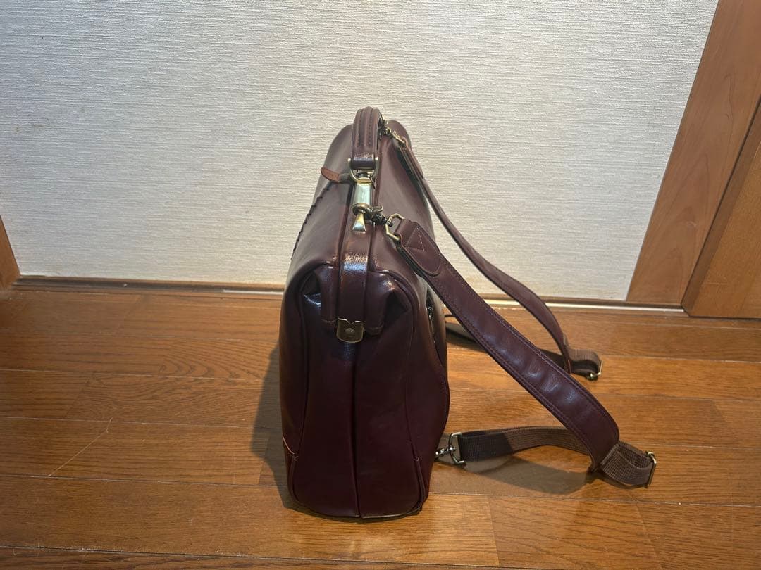 youta ダレスリュック横型　Sサイズ Y4 【LIGHT】　バーガンディ