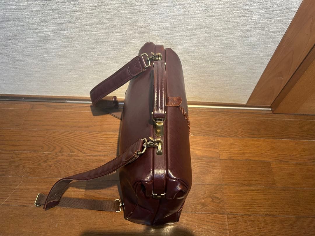 youta ダレスリュック横型　Sサイズ Y4 【LIGHT】　バーガンディ