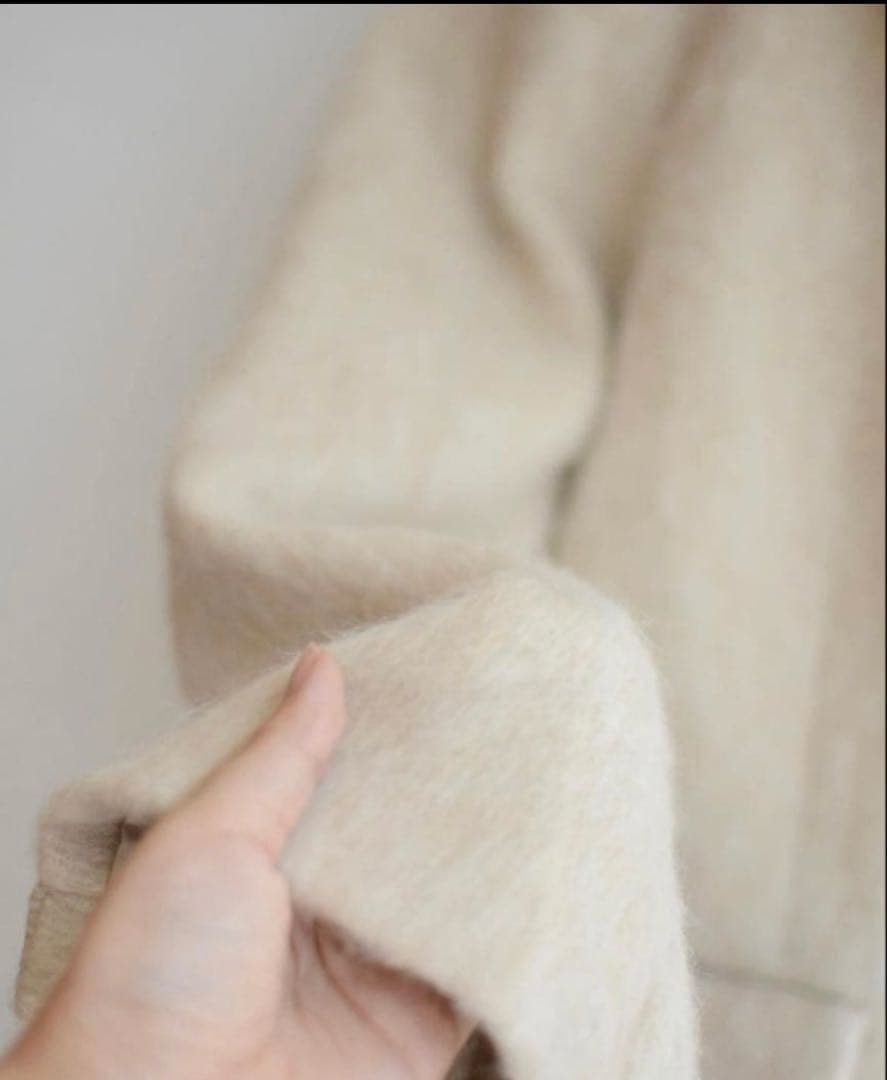 basement online モヘアシャギー ジャケット コート