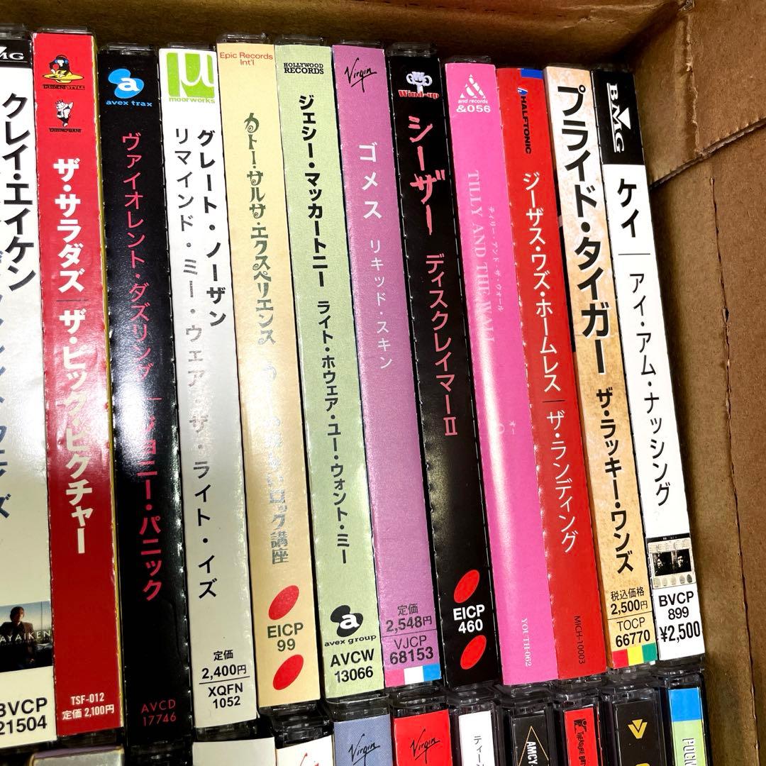 洋楽CD　７２枚　まとめ売り　国内盤　ロック系中心　貴重盤もアリ〼