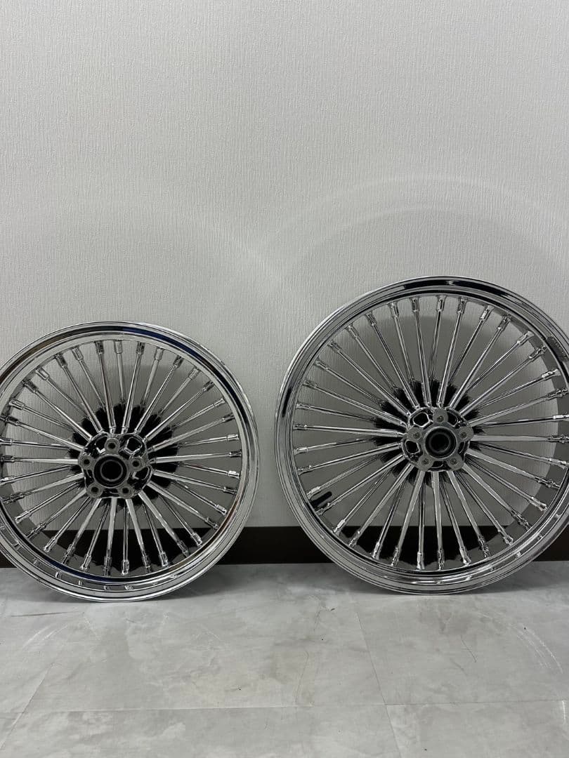 きんちゃん ハーレー用ホイール　F21インチR18インチセット