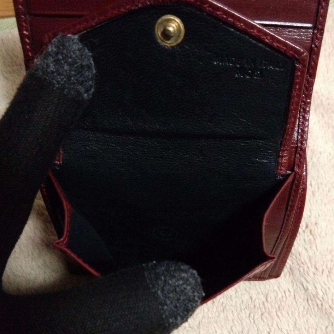 90 CELINE セリーヌ 二つ折り財布 スウェードレザー マカダム