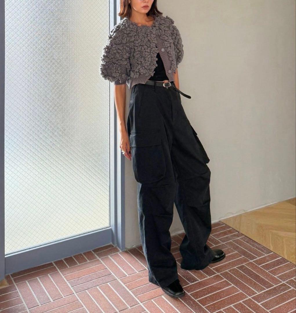 niconico様　　カーゴツイルボリュームパンツ