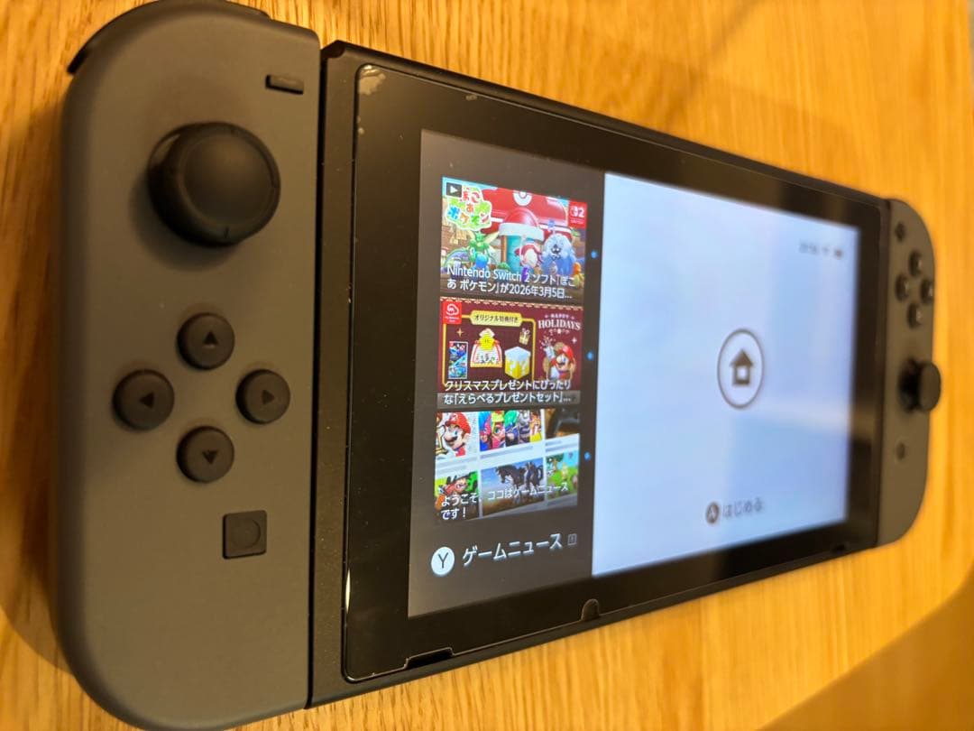 Nintendo Switch 本体 グレー 付属品完備
