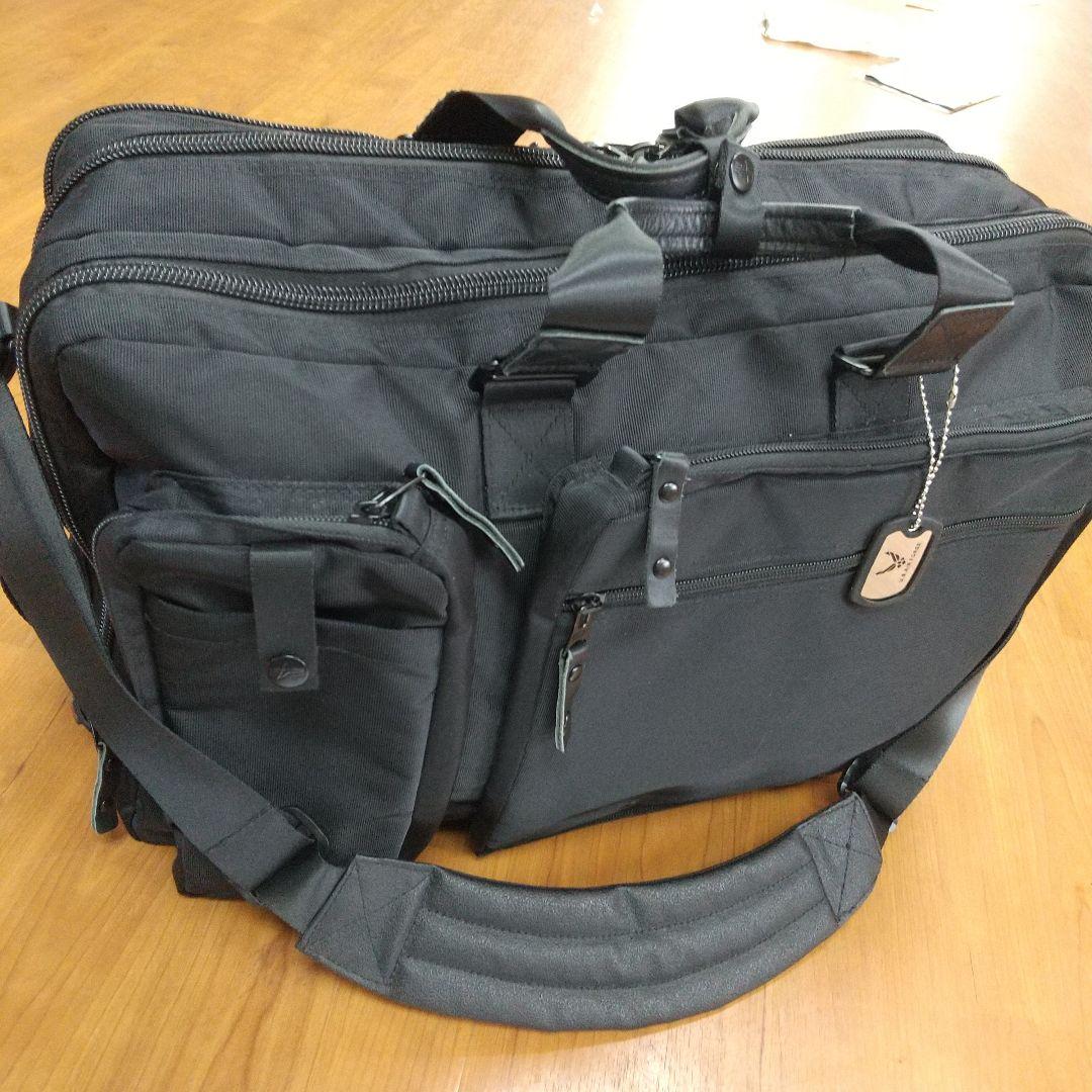 あ*り様 アルファインダストリーズ 3wayブラック ビジネスバッグ 多機能