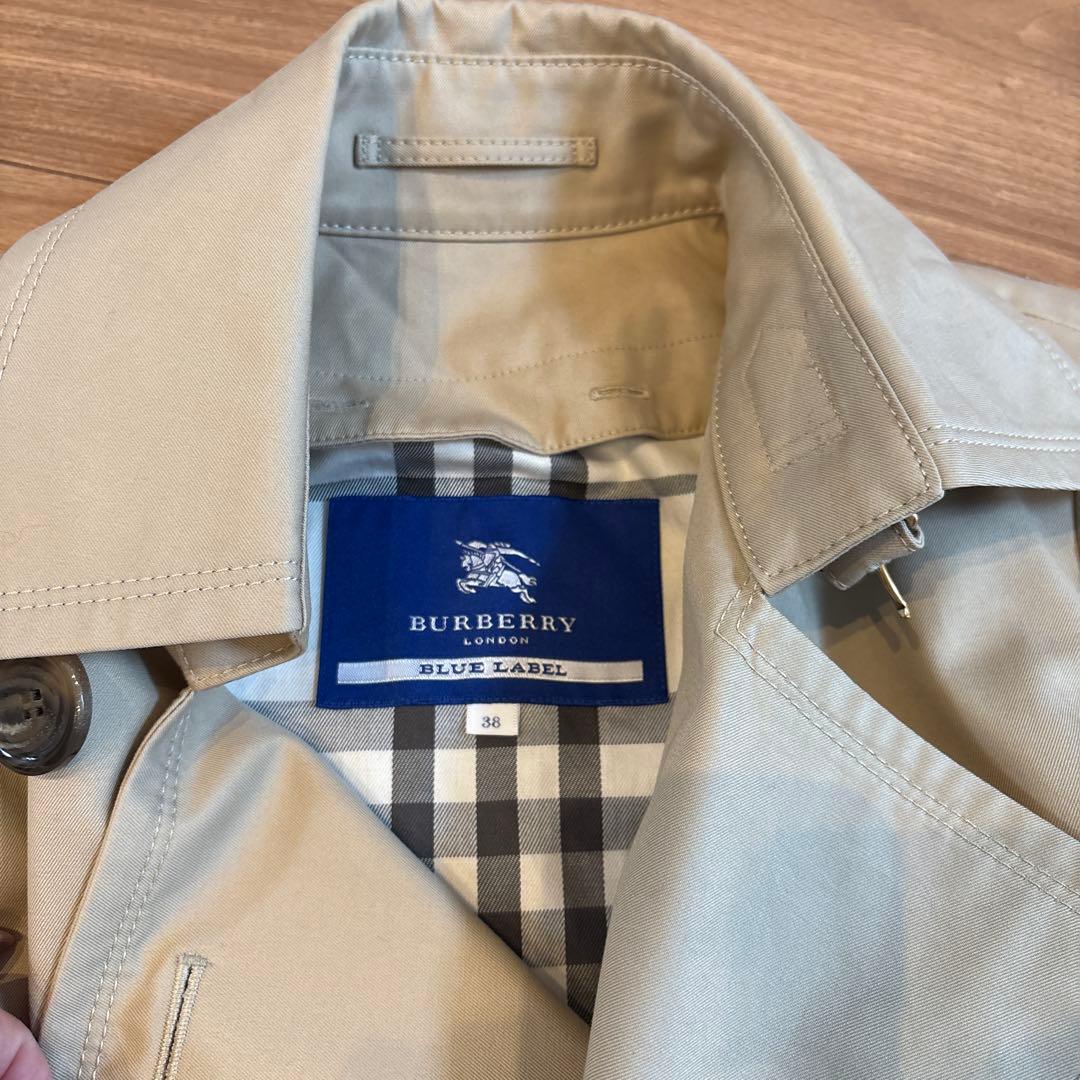 BURBERRY ブルーレーベル　トレンチコート 38