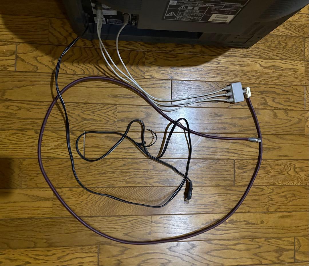 【即購入⭕️】Panasonicブラウン管テレビ32型(リモコンと取扱説明書付き)