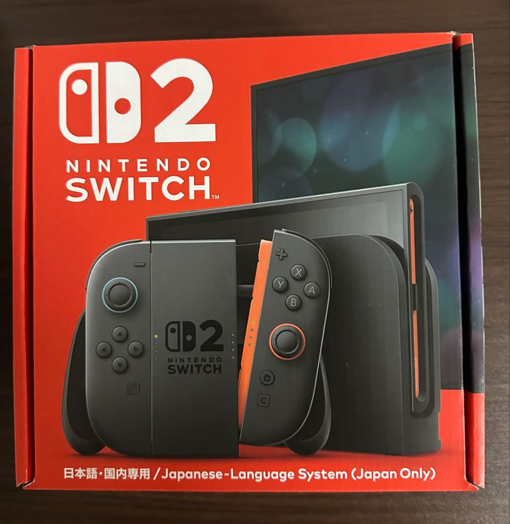 Switch2 日本国内限定　メーカー保証1年付き
