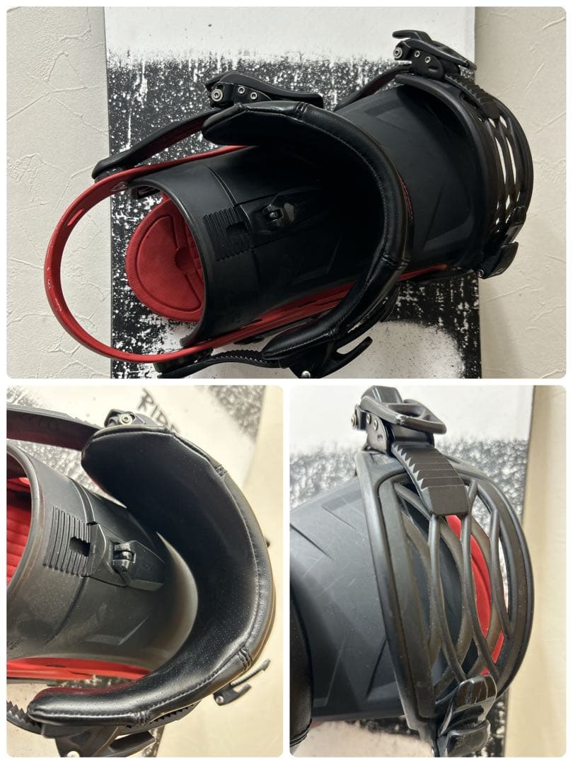 中古品　RIDE TWINPIG154cmセット(A-18)