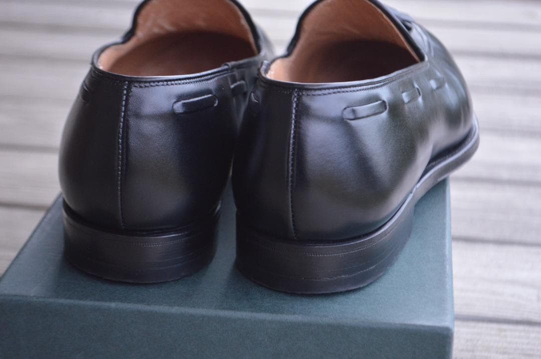 着用1回　CROCKETT＆JONES　CAVENDISH2　9E　ブラック