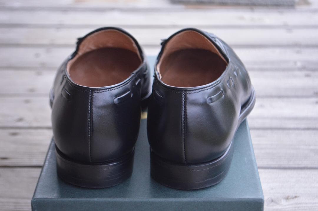 着用1回　CROCKETT＆JONES　CAVENDISH2　9E　ブラック