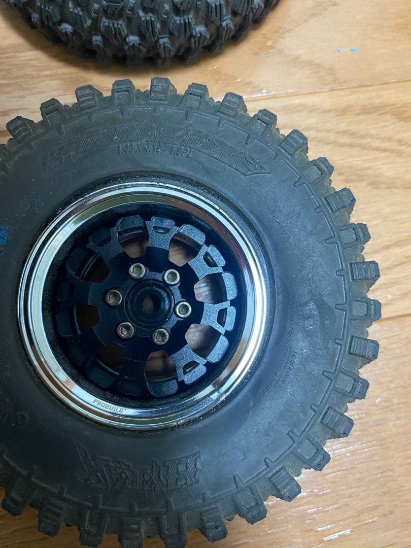 ス*ム様 ブームレーシング　ラジコン　クローラー　ホイール　　プロライン製タイヤ