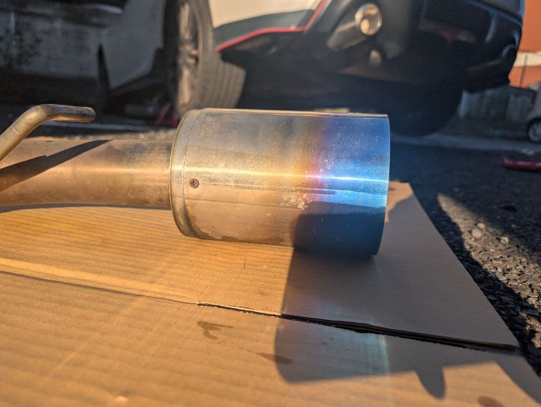 GT86/BRZ 後期用マフラーBe Freeリアピース