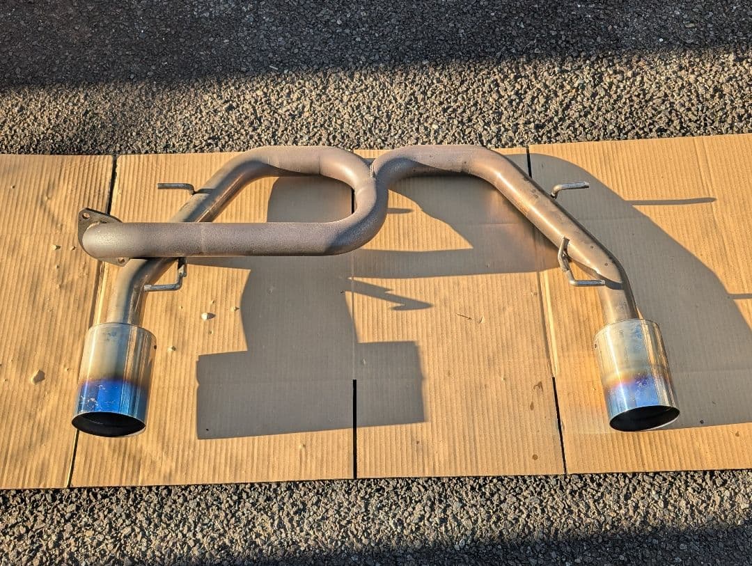 GT86/BRZ 後期用マフラーBe Freeリアピース