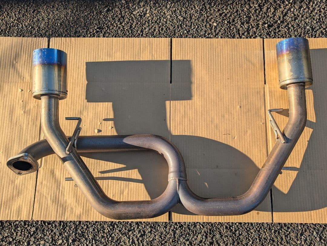 GT86/BRZ 後期用マフラーBe Freeリアピース