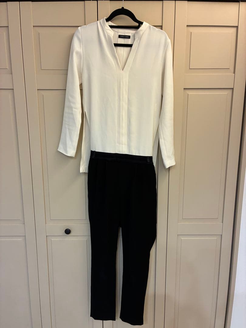 ヨーコチャン オールインワン 38 バックオープンジャンプスーツ　ワンピース