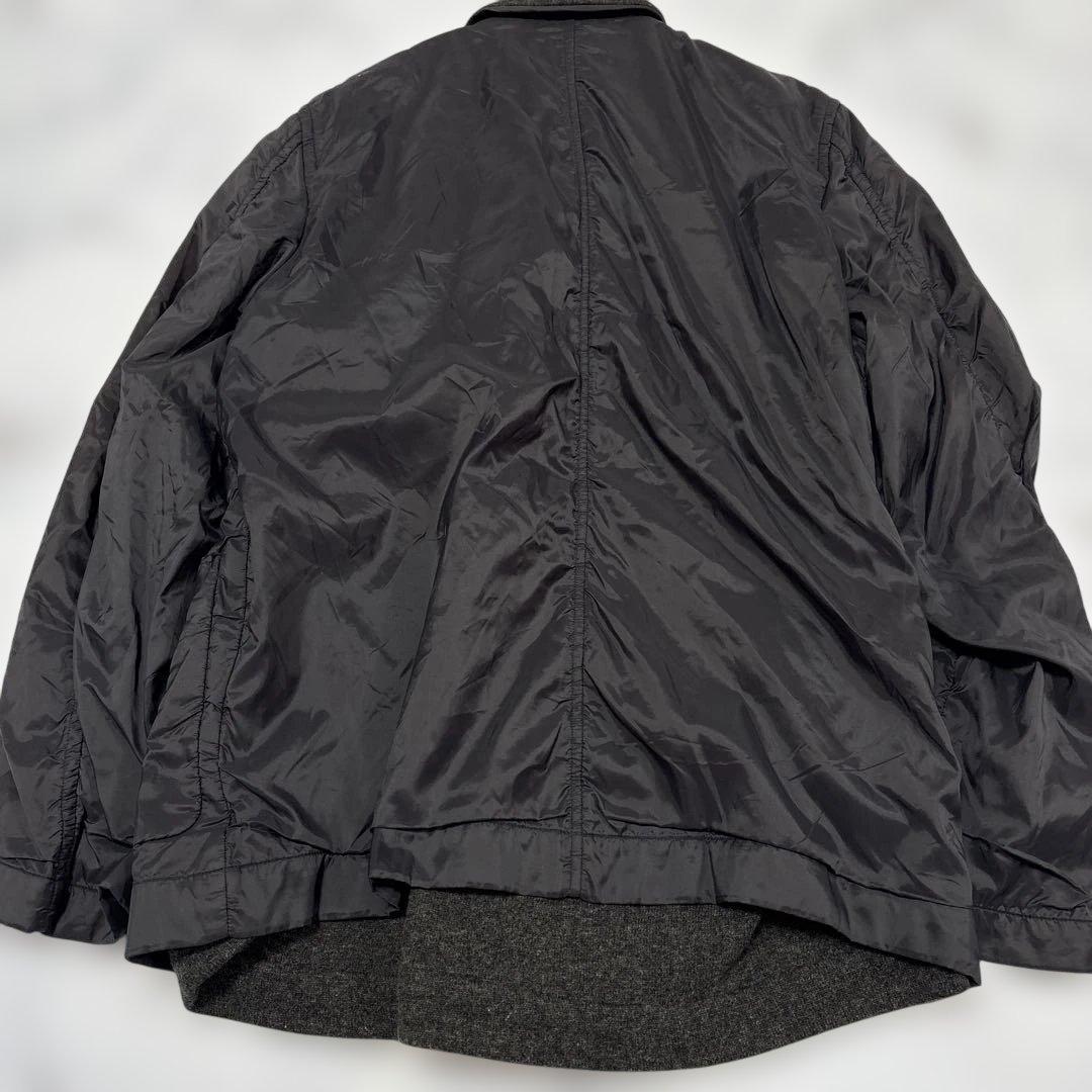 ✨大人気✨コムデギャルソンシャツarchive y2k ドッキングテーラード濃紺