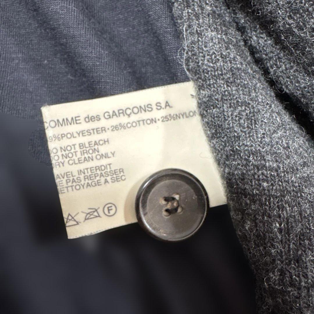 ✨大人気✨コムデギャルソンシャツarchive y2k ドッキングテーラード濃紺