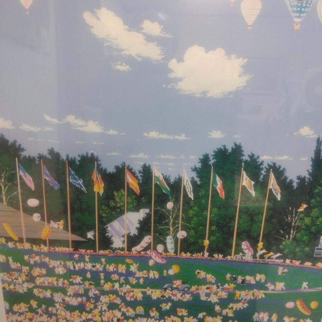 ヒロ・ヤマガタ　ライダーカップチャンピオンシップ　中古　大判額装アートポスター