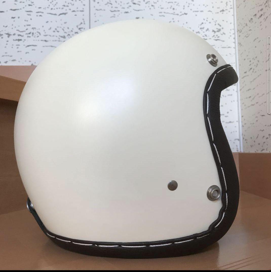 立花 SHM ハンドステッチ ジェットヘルメット　日本製